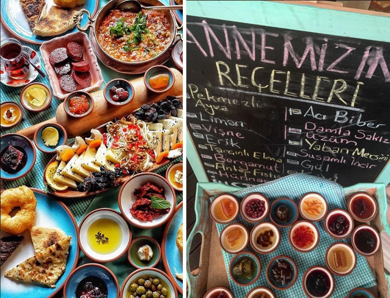Alkolsüz Mekanlar Bazlama Kahvaltı Brunch Nişantaşı