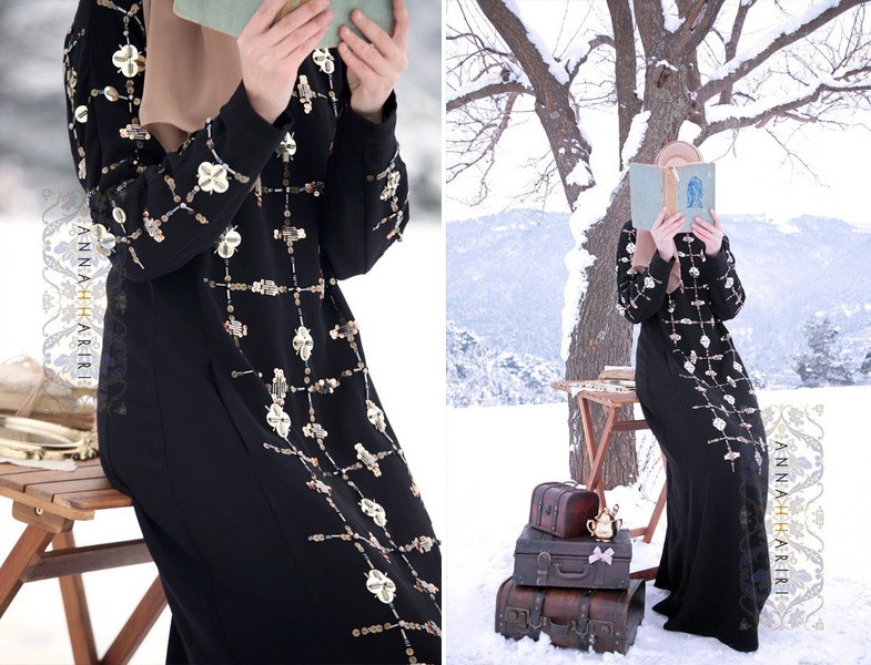 Annah Hariri 2016 Abaya ve Ferace Modelleri
