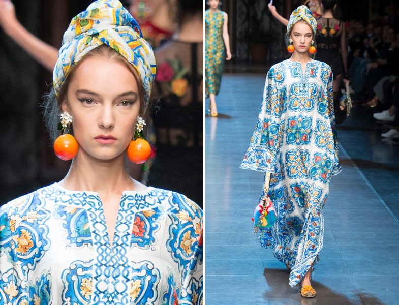 Dolce Gabbana 2016 Yaz Elbise Modelleri
