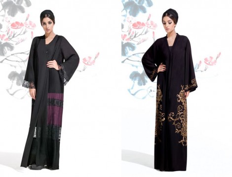 Dubai 2016 Abaya ve Ferace Modelleri Mauzan 