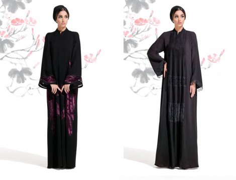 Dubai 2016 Abaya ve Ferace Modelleri Mauzan 