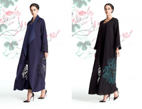 Dubai 2016 Abaya ve Ferace Modelleri Mauzan 
