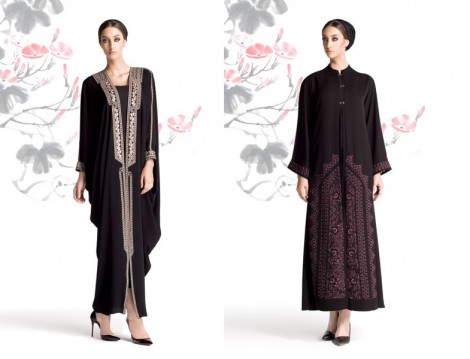 Dubai 2016 Abaya ve Ferace Modelleri Mauzan 