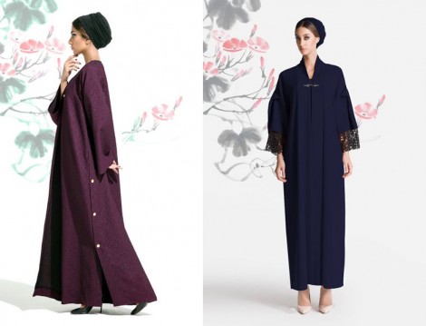 Dubai 2016 Abaya ve Ferace Modelleri Mauzan 