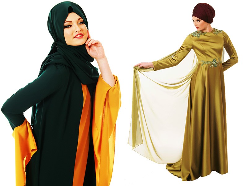Hayalen Moda Evi Tesettür Abiye Elbise Modelleri 2016