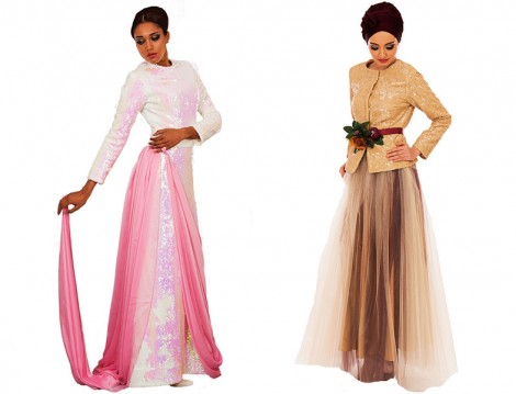 Hayalen Moda Evi Tesettür Abiye Elbise Modelleri 2016