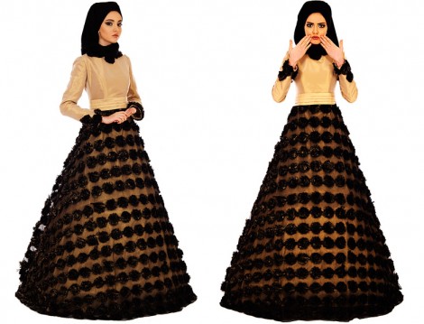 Hayalen Moda Evi Tesettür Abiye Elbise Modelleri 2016