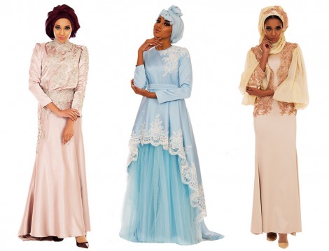 Hayalen Moda Evi Tesettür Abiye Elbise Modelleri 2016