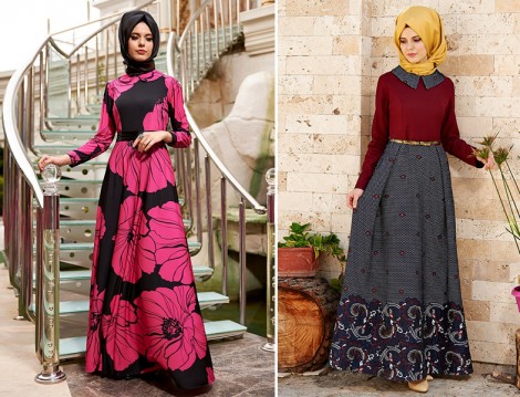 Nilüfer Kamacıoğlu Tesettür Elbise Modelleri