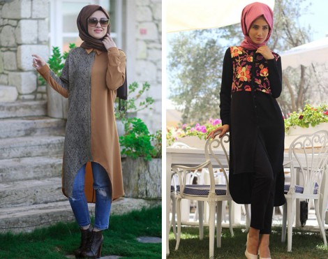 Yeni Sezon Tesettür Giyim Tunik Modelleri