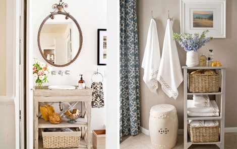 Sade Banyo ve Lavabo Dekorasyonu
