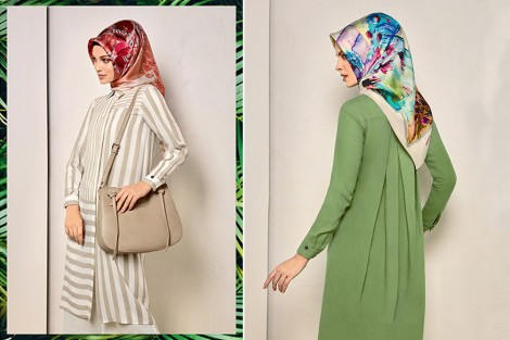 Armine 2016 Yaz Tunik ve Kap Modelleri