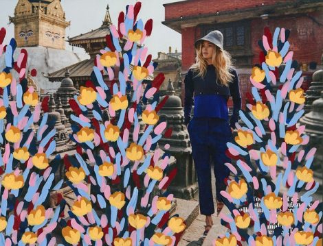 Graffiti Sanatçısı Michael De Feo'nun Çiçek Sanatı