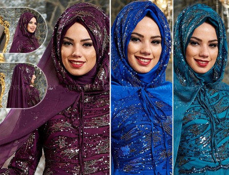 Mevra 2016 Abiye Türban Modelleri