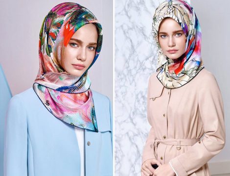 Aker 2016 İlkbahar Yaz İpek Eşarp Modelleri