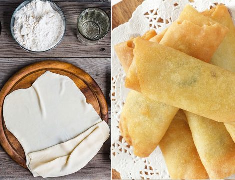 Fırında El Açması Paçanga Böreği