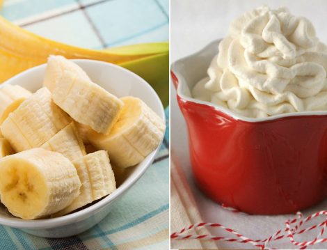 Karamel Soslu ve Muzlu Muhalleb
