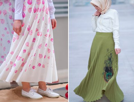 Olduğundan Kilolu Gösteren Tesettür Kıyafetleri 