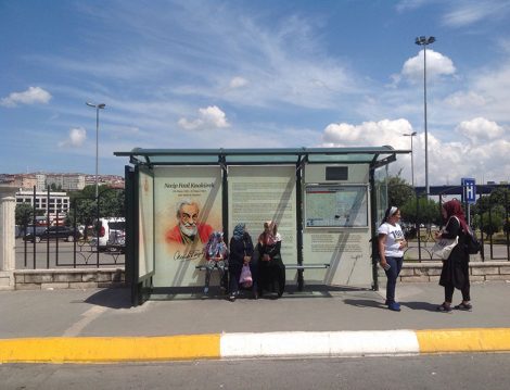Üstad Necip Fazıl'a İETT'den Vefa Durağı
