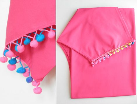 Ponponlu Pembe Kaftan Yapımı