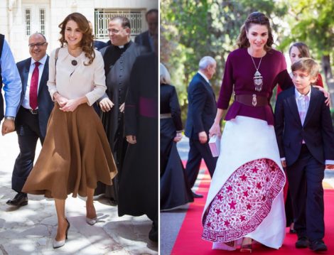 Rania el Abdullah Giyim Stili