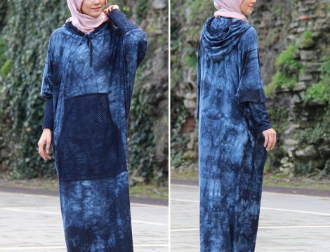 Batik Desenli Tesettür Giyim