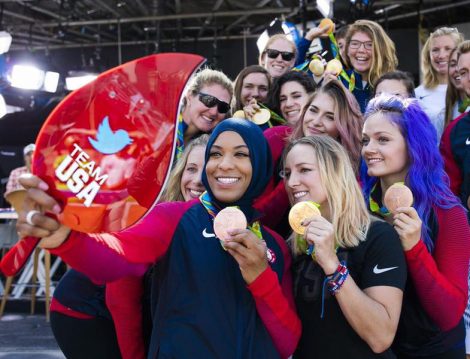 Olimpiyatların İlk Amerikalı Başörtülü Sporcusu İbtihaj Muhammad