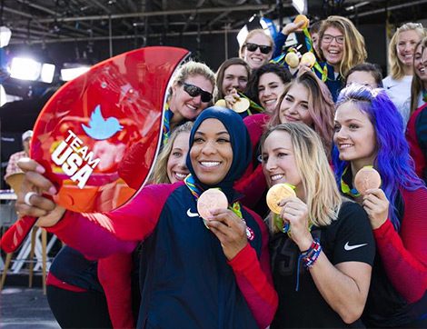 Olimpiyatların İlk Amerikalı Başörtülü Sporcusu İbtihaj Muhammad