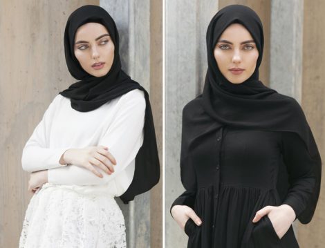 Ten Rengine Uygun Tesettür Kombinler 