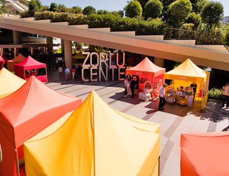Açık Pazar Her Hafta Sonu Zorlu Center’da