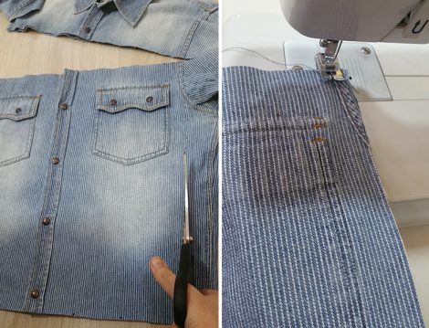 Eski Gömleklerden Kırlentini Kendin Yap