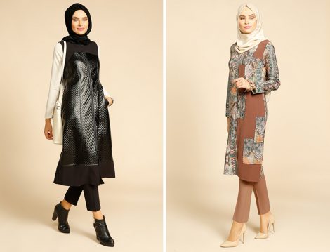 Puane SonbaharKış 2017 Tesettür Koleksiyonu