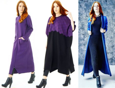 Tesettür Triko Hırka ve Tesettür Triko Tunik Modelleri