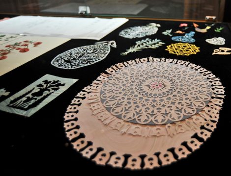 Türk Süsleme Sanatlarından Kurretu’l-‘Ayn Katı Sergisi