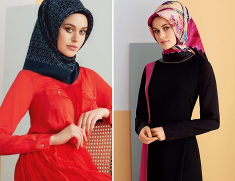 Armine Giyim Sonbahar Kış Elbise Modelleri