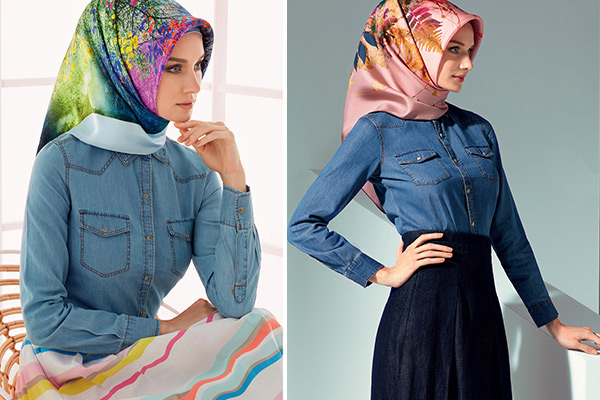 Armine Giyim Sonbahar Kış Tesettür Bluz ve Gömlek Modelleri