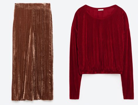 Zara Kadife Tesettür Giyim Modelleri