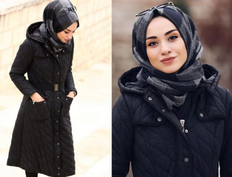 Desenli Tesettür Şal Modelleri