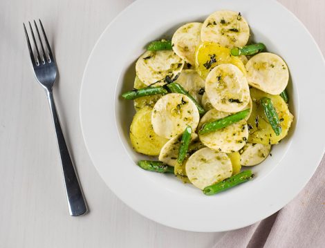 Hardal Soslu Patates Salatası Tarifi