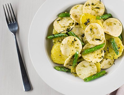 Hardal Soslu Patates Salatası Tarifi