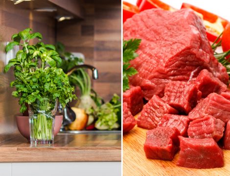 Patates Püresi Eşliğinde Et Sote