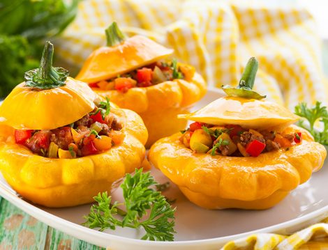 Pattison Kabağından Dolma Tarifi