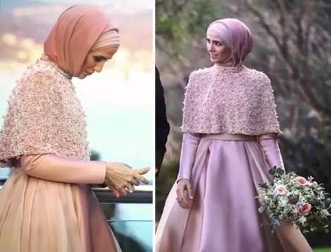 Sümeyye Erdoğan Nişan Elbisesi Modeli