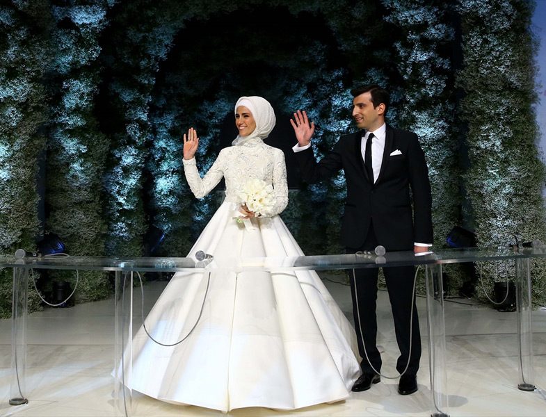 Sümeyye Erdoğan Gelinlik Modeli