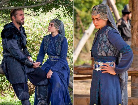 Halime Sultan Kıyafetleri Diriliş Ertuğrul Dizisi 