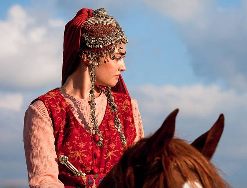 Halime Sultan Kıyafetleri Diriliş Ertuğrul Dizisi