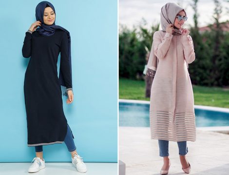 Kaçırmamanız Gereken Yeni Tesettür Tunik Modelleri