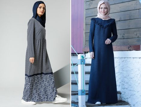 Ocak Ayının En Güzel Tesettür Elbiseleri ve Renkleri