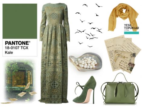 Pantone 2017 Renkleri ile Tesettür Kombin Modelleri