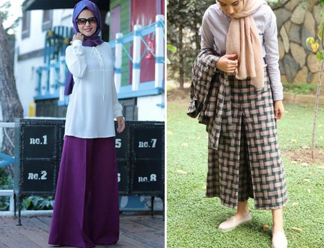 Sezonun En Şık Uzun Tesettür Etek Modelleri
